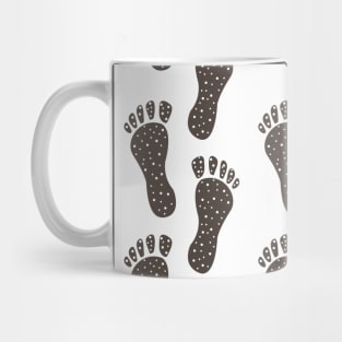 Foot Step pattern Mug